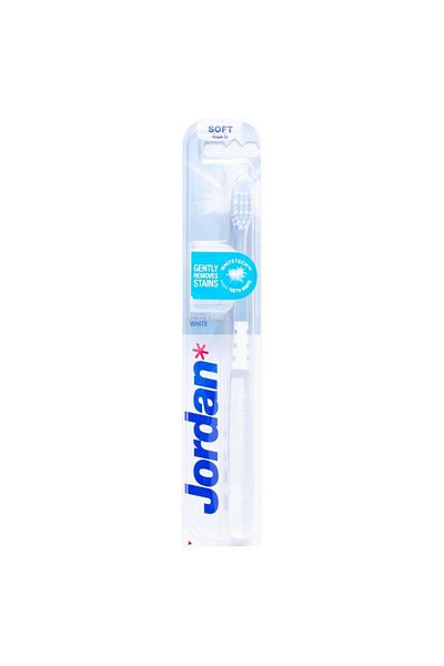 JORDAN Target White Toothbrush Soft Gentle Whitening Care, 1 Pc