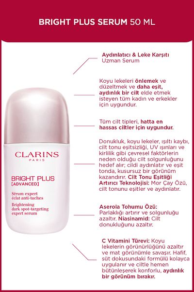 Clarins Clarins Bright Plus Serum 50ml - Brightening Serum