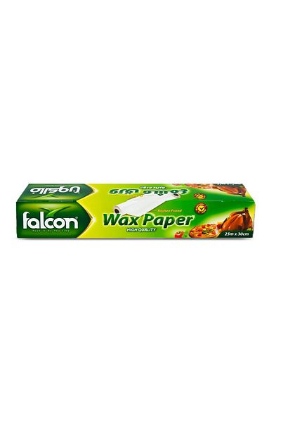 Falcon Wax Paper 25m x 30cm - Non-Stick Baking & Wrapping Paper (1 Roll)