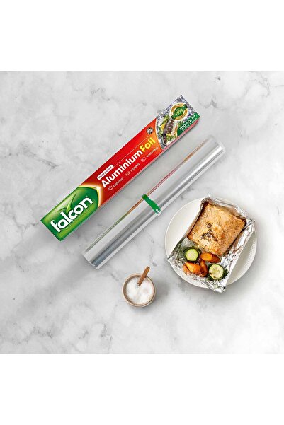 Falcon Heavy Duty Aluminium Foil 61.93m X 30cm | 200 Sq. Ft | 1 Pc - Durable & Reliable