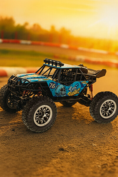hak-iş oyuncak 1:18 Kumandalı Şarjlı 4 Çeker Alaşım Off Road Araba