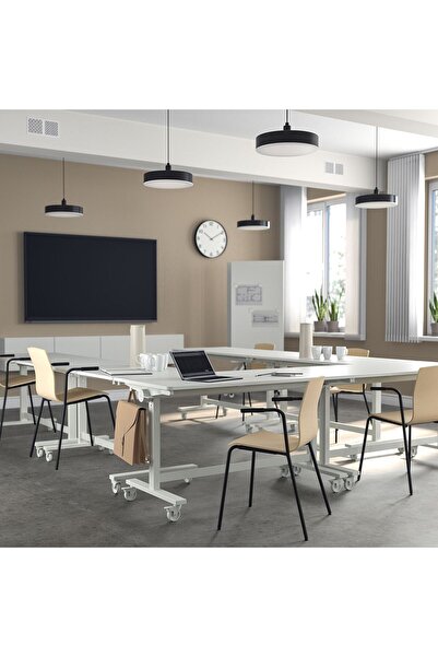 IKEA Tekerlekli katlanır masa, 140x70 cm