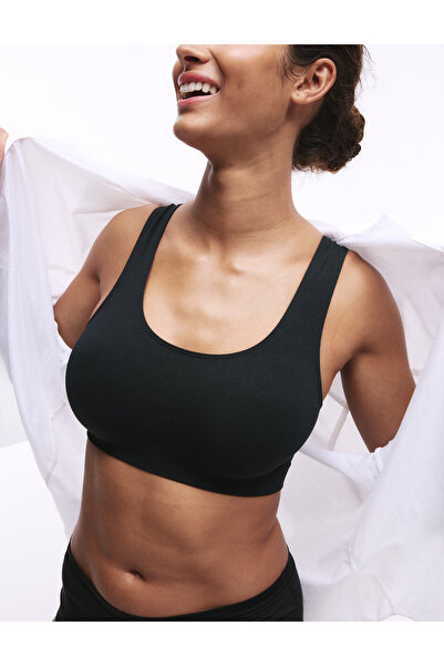 Marks & Spencer 3'lü Dikişsiz Balensiz Crop Top Sütyen Seti