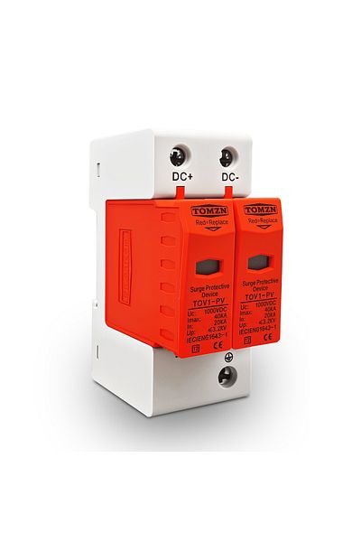 Choice 600V SPD DC 1000V 20KA~40KA House Surge Protector Protective Low-voltage Arrester Device