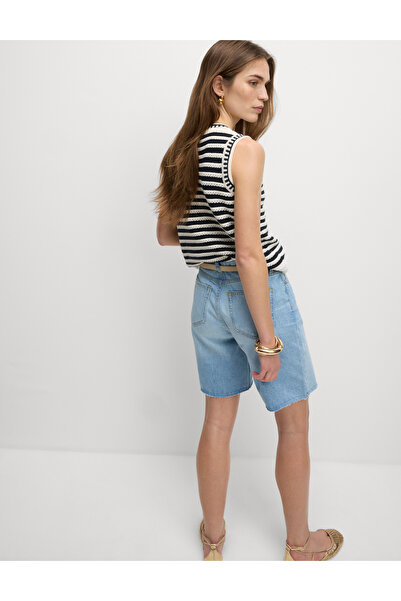 Marks & Spencer Pamuklu Bermuda Şort