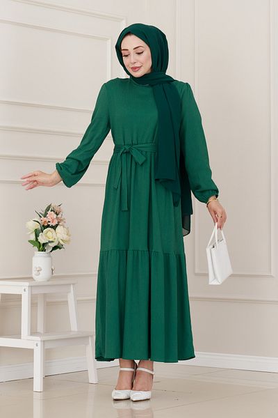 Sevitli Princess Dress -green