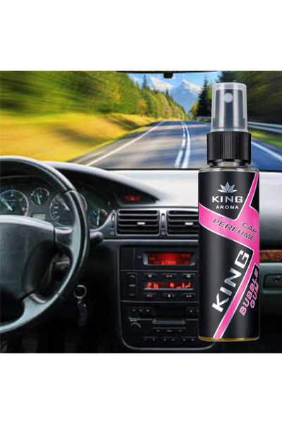 KingAroma Car air freshener KING Aroma® BUBBLE GUM, Car & Home Perfume, 50 ml
