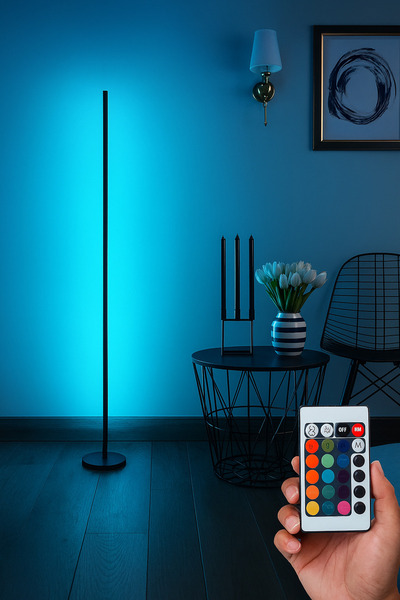 KaraköyOnline Rgb Oda Aydınlatma Sistemi - 120 Cm | Kumandalı Renkli Işık, Fu...