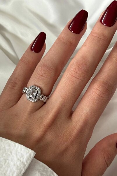 Leo'Stone New Season Single Stone Design Women's Ring