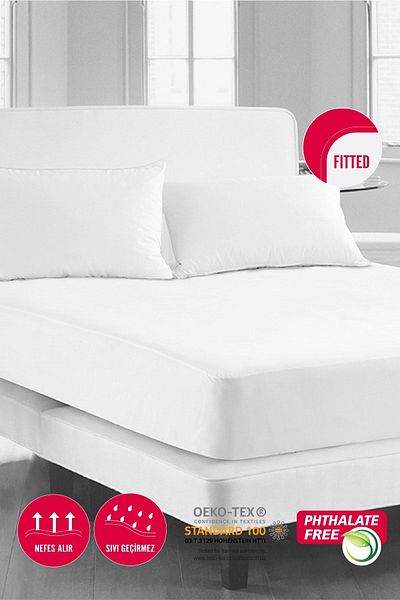 CARETEX Fitted Water Liquid Proof Mattress Protector Mattress Pad