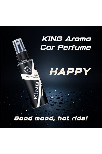 KingAroma Odorizant auto HAPPY Air Freshener 50 ml