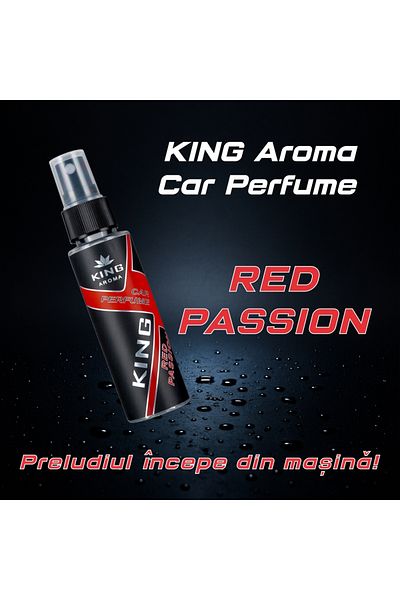 KingAroma Car air freshener RED PASSION Air Freshener 50 ml