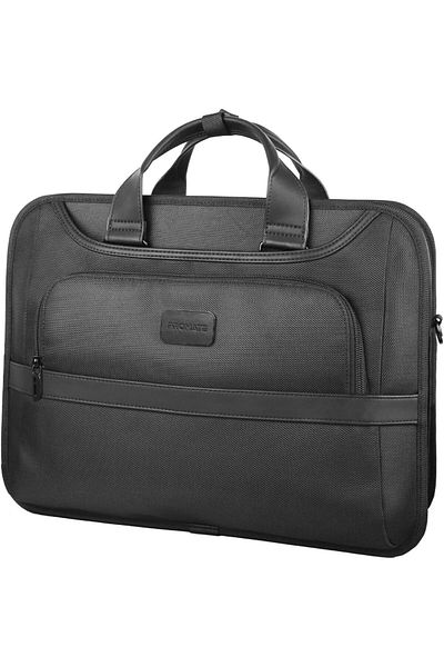 Promate Messenger Bag, Lightweight 15.6-inch Laptop Bag with Multiple Compartments, Water-Repellent