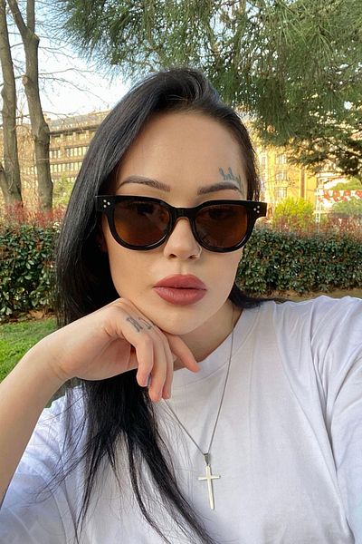 REN EYEWEAR نظارات بولا الشمسية الكلاسيكية 2024 باللون الأسود للجنسين للرجال والنساء للموسم الجديد شعبية /