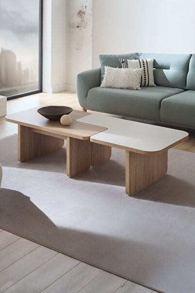 Enza Home Perge 2'li Sehpa Seti