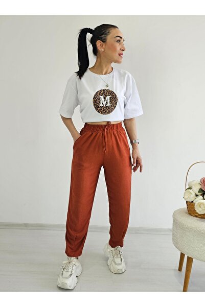 Altı Üstü Butik Dar Paça Bürümcek Pantolon