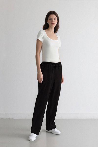 DeFacto Harem Basic Straight Leg Pants E5760Ax25Sp