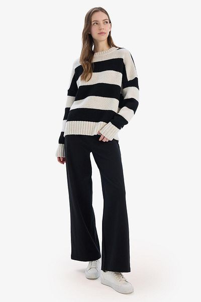 DeFacto Wide Leg Sweatpants - Wide Leg, Standard Size E7952Ax25Sp