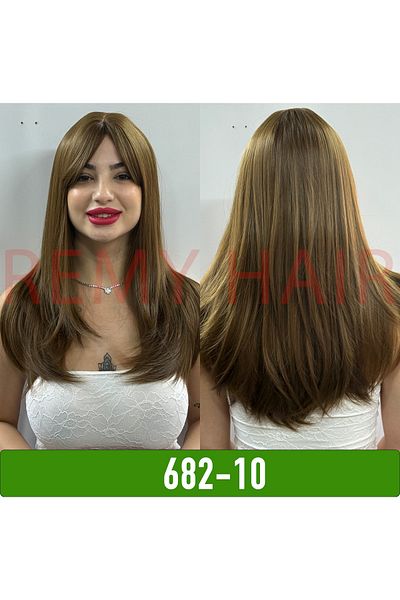 REMY HAİR Medium Length Floor Cut Vip Wig