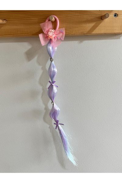 Motebarn Wear Fată Copil Păr Elastic scrunchie liliac