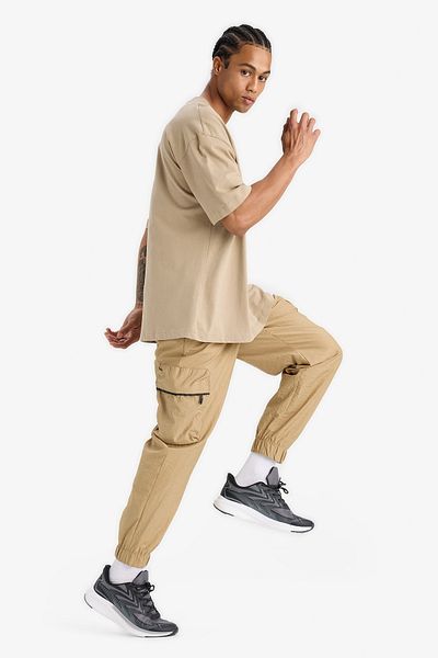 DeFacto Sportovní tkané kalhoty Oversize Wide Fit Cargo Pocket (C1528ax24sm)