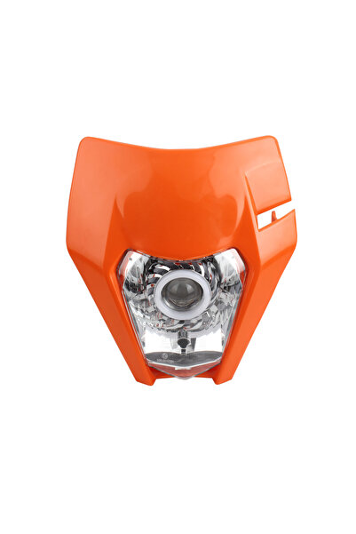 Choice مصباح أمامي برتقالي اللون لدراجة نارية KTM LED EXC 300 XC SX 125 250 3...