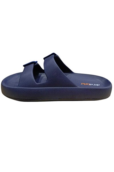 Akınal Bella Unisex Double Band Soft Thick Beach Pool Garden Sea Daily Slippers