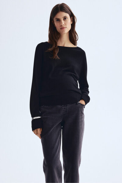 H&M MAMA Straight Ankle Jeans