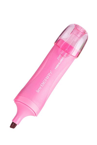 Serve Berry Mini Highlighter Pastel Pink