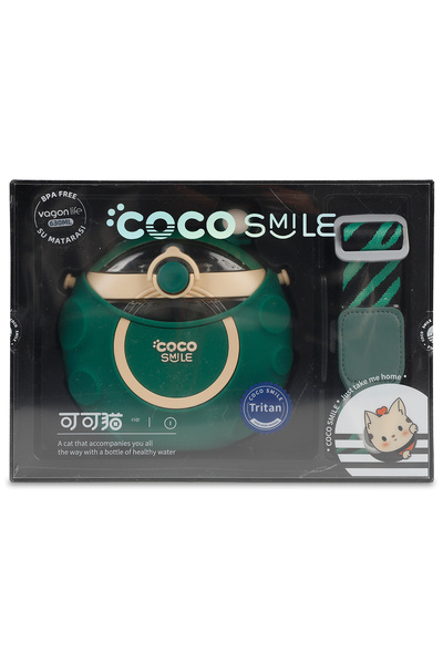 Vagonlife Green Tritan Flask - Vagon Life Straw Astronaut 630 Ml CS0006