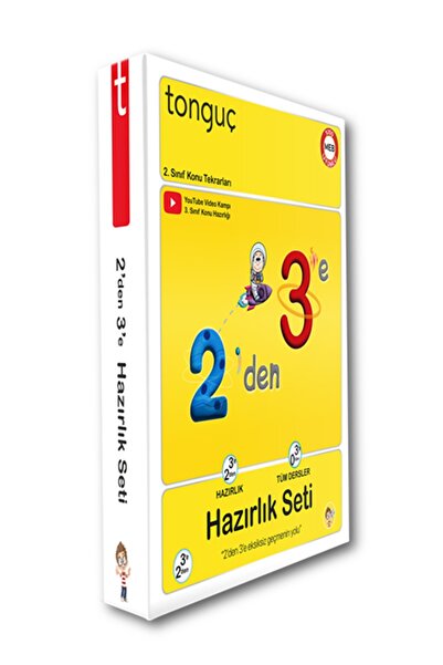 Tonguç Yayınları Tonguç 2 den 3 e Hazırlık Seti Tonguç Akademi