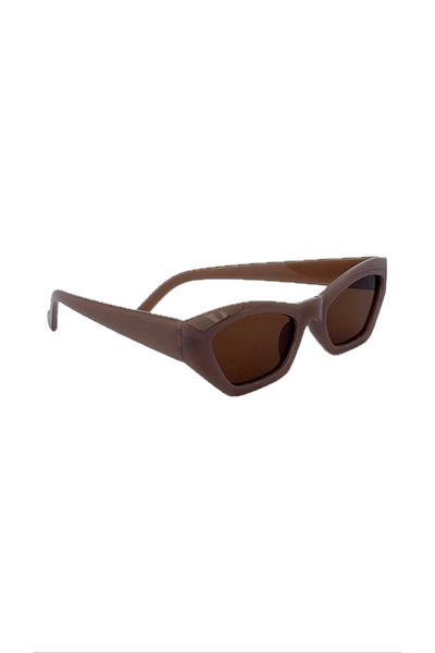KANDEMİR Modern Glasses with Brown Frame