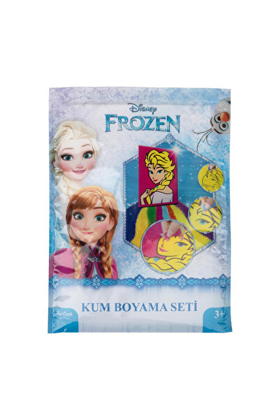 Red Castle Disney Frozen Elsa Temalı Kum Boyama Aktivite Seti |Duyusal Gelişi...