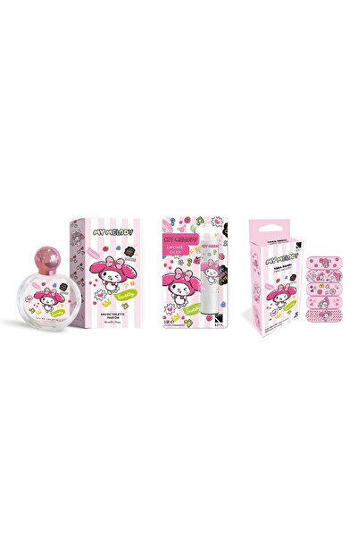 MY MELODY Lisanslı Parfüm ve Lipcare Seti