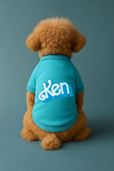 MPZ Pets Blue Sweatshirt and Dress Cat and Dog Outfit