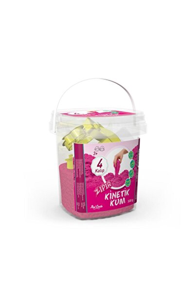 Red Castle Zıpır Kinetic Sand Pink 500gr Bucket Zkg500-203