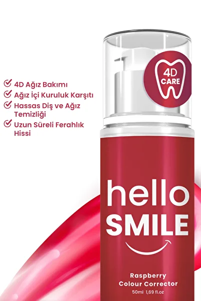 PROCSIN Hello Smile Raspberry Flavored 4D Whitening Teeth Gel