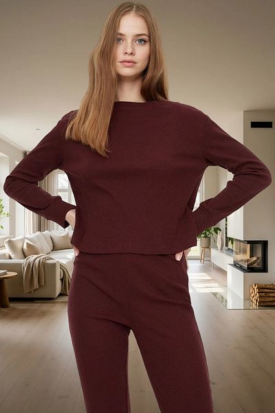 PayBuy Women's Camisole Knitted Pajamas Set Comfortable Carefully Selected Elegant Design for Winter Seasons