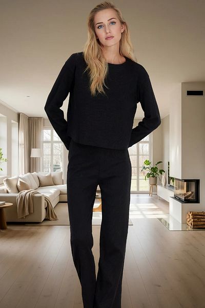 PayBuy Women's Camisole Knitted Pajamas Set Comfortable Carefully Selected Elegant Design for Winter Seasons