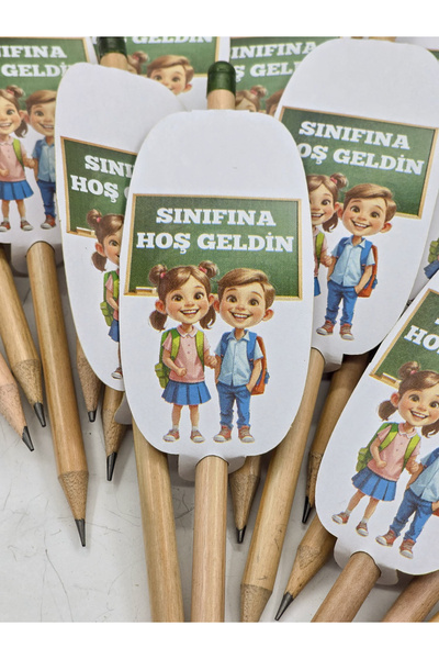 Welcome to Class Gift, 40 Seed Printed Classroom Welcome Gift Pencil