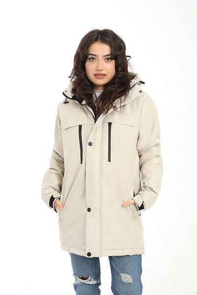 Montland Sports Women's Stone Fleece Water and Windproof Hooded Winter Coat & Coat & Parka
