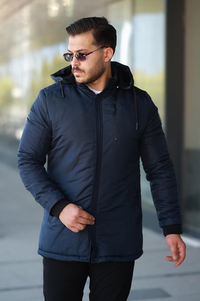 ByTrend Waterproof Coat&Jacket&Parka with Fur Lining Inside Bl 1583