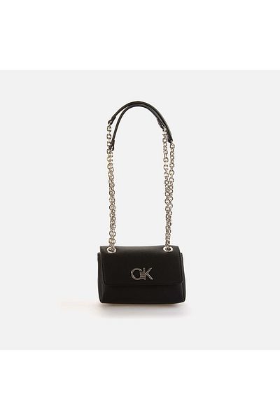 Calvin Klein Convertible Shoulder Bag with Chain Detail