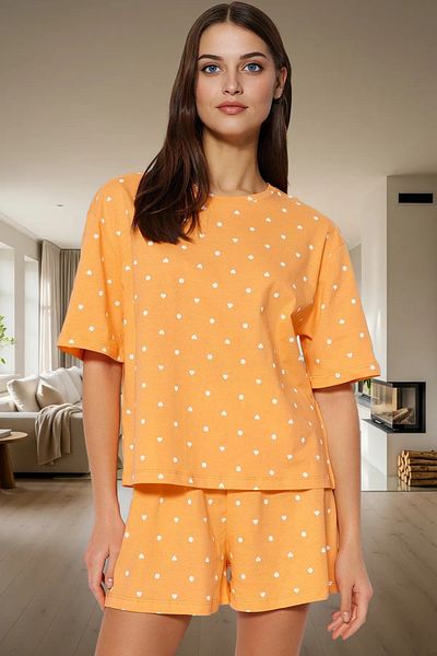 PayBuy Women's Short Sleeve Regular Fit Cotton Pajama Set Long Lasting Premium Quality Special Design