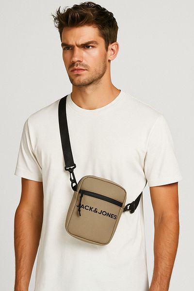 Jack & Jones JACNORTH A.KHAKI Slingbag - 12263803