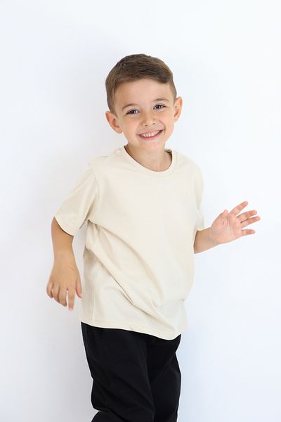 MiaBaby Tricou unisex de bază fără imprimeu