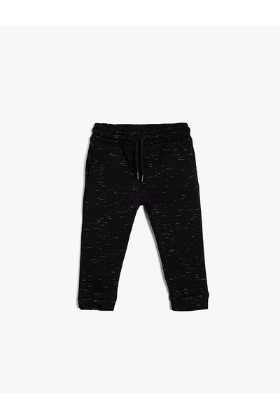 Koton Cotton Jogger Sweatpants - Waist Lace-up