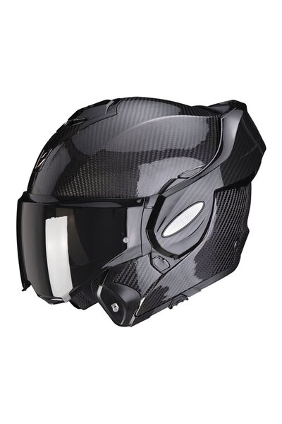 Scorpion Exo-tech Evo Carbon Çene Açılabilir Motosiklet Kaskı Siyah