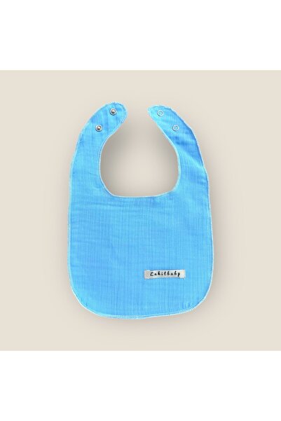 Enhitbaby Sıvı Geçirmez Çift Kat Müslin Mama Ve Salya Önlüğü, %100 Pamuk Alezli