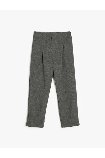 Koton Pantaloni de bază cu talie elastică cu detaliu plisat